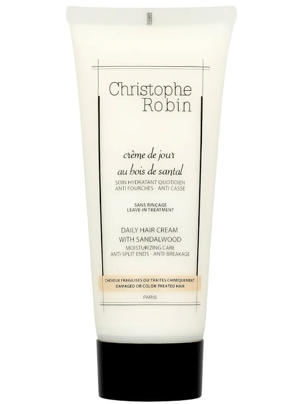 Christophe Robin Daily Hair Cream with Sandalwood — White